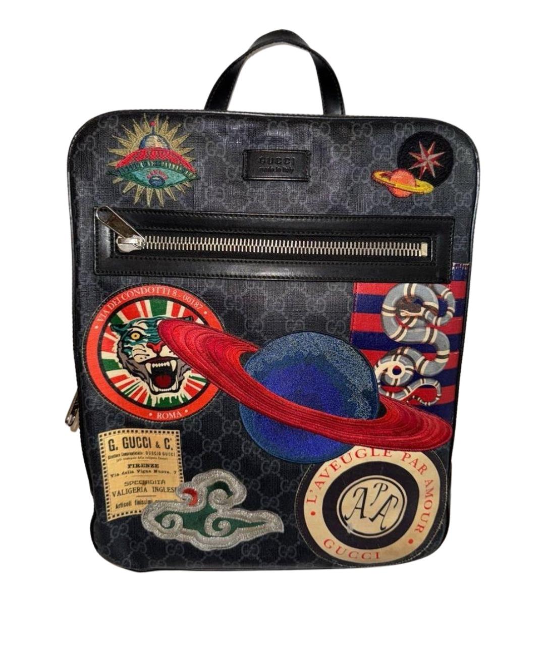 GUCCI Черный рюкзак, фото 1