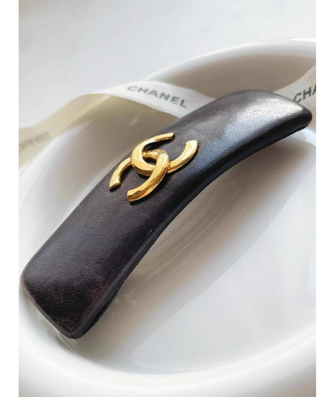 CHANEL Золотая заколка, фото 2