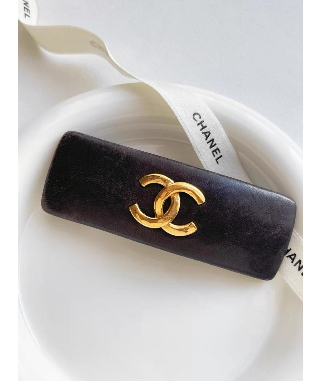 CHANEL Золотая заколка, фото 6