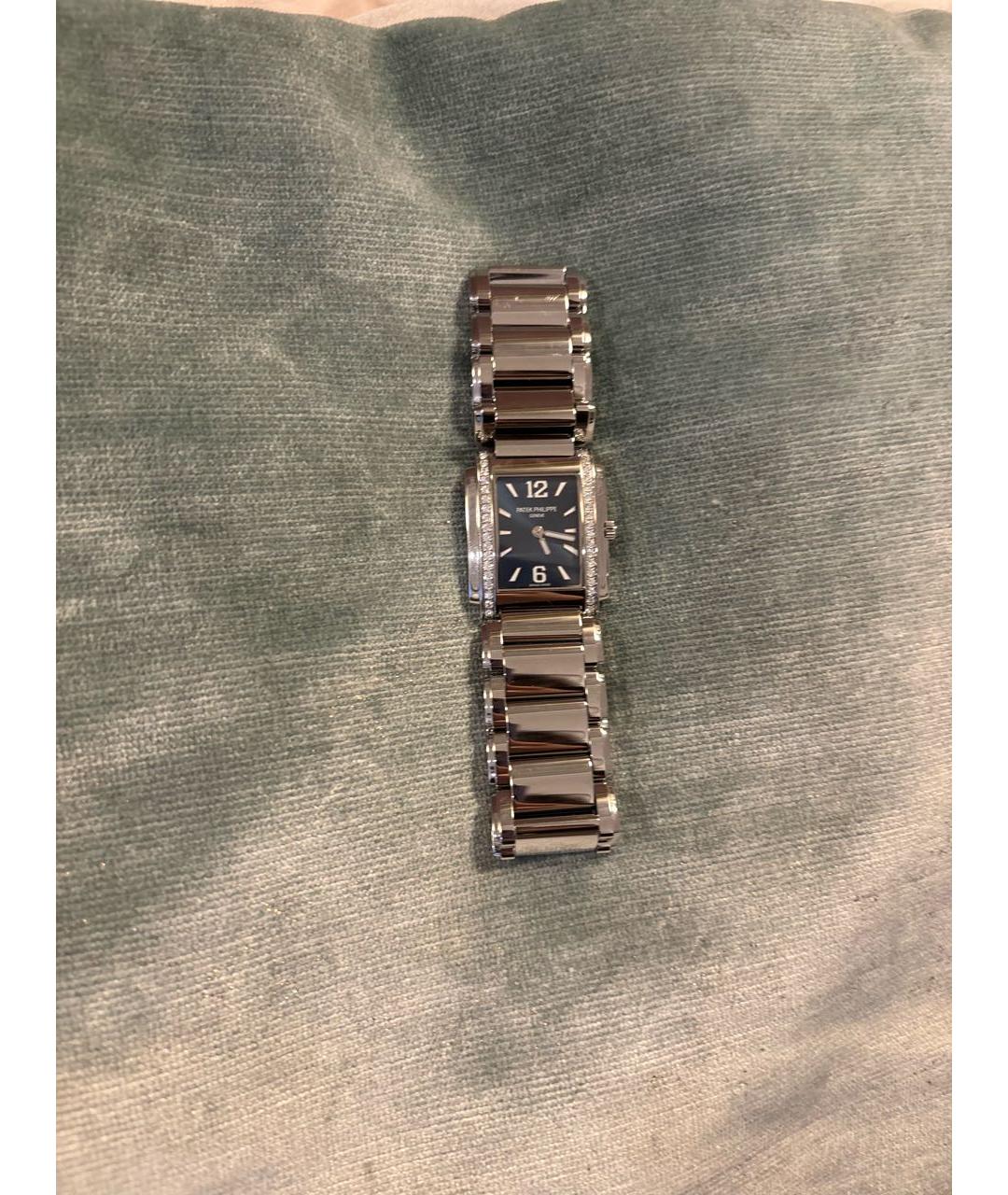 PATEK PHILIPPE Серебряные часы из белого золота, фото 9