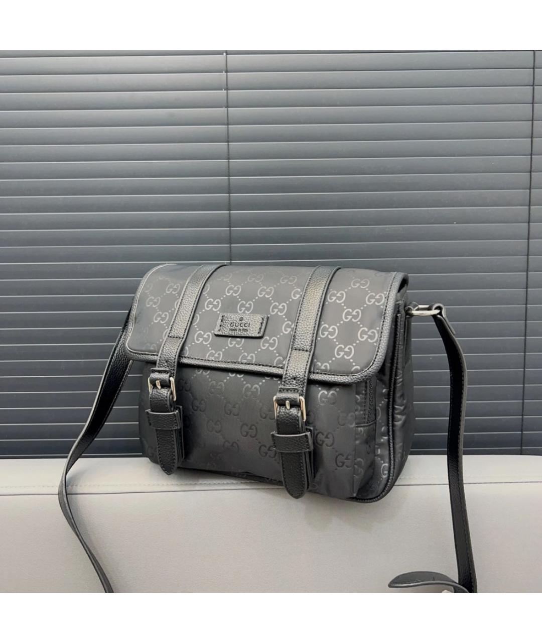 GUCCI Черная сумка на плечо, фото 2