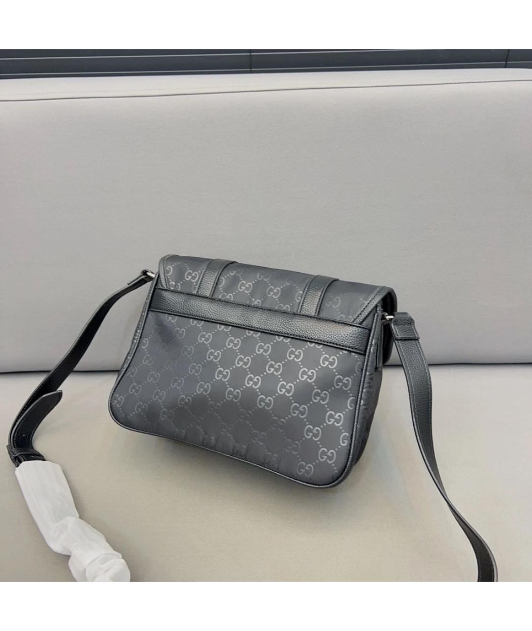 GUCCI Черная сумка на плечо, фото 3