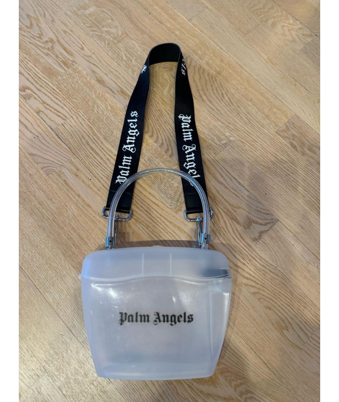 PALM ANGELS Белая сумка через плечо, фото 7