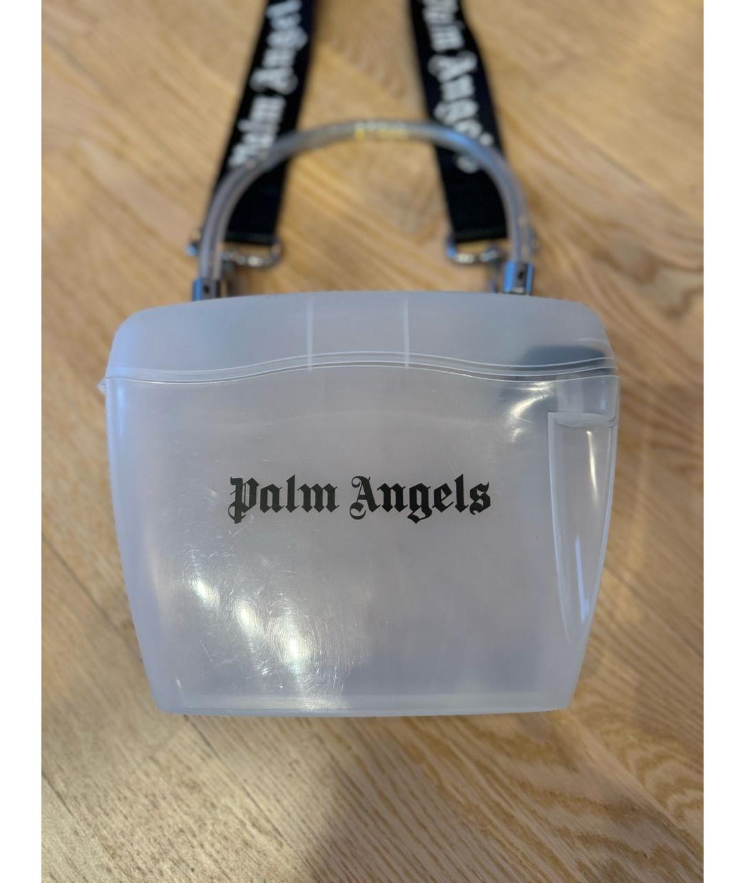 PALM ANGELS Белая сумка через плечо, фото 4