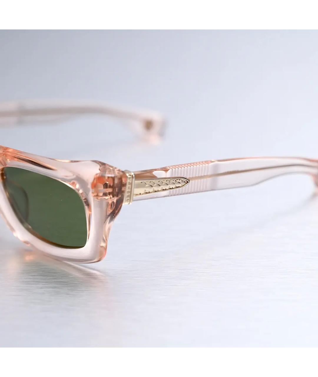 CHROME HEARTS Розовые пластиковые солнцезащитные очки, фото 2