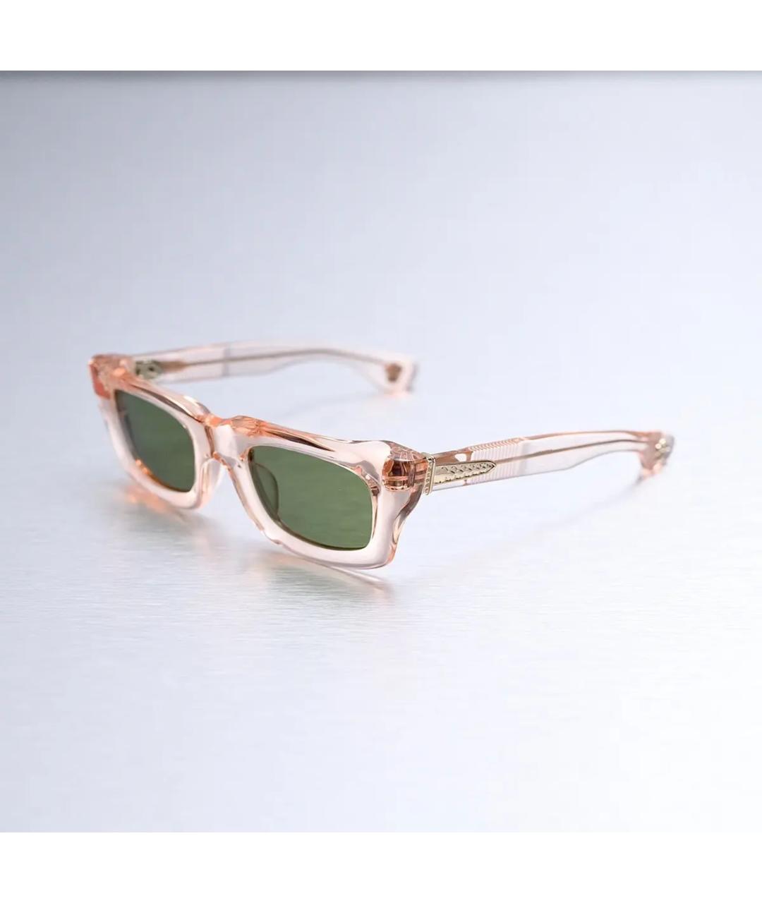 CHROME HEARTS Розовые пластиковые солнцезащитные очки, фото 6