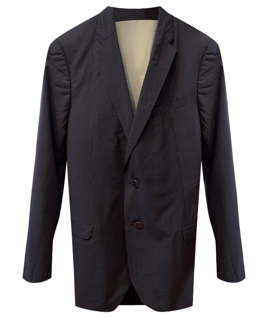 ARMANI COLLEZIONI Черный шерстяной жакет/пиджак, фото 1