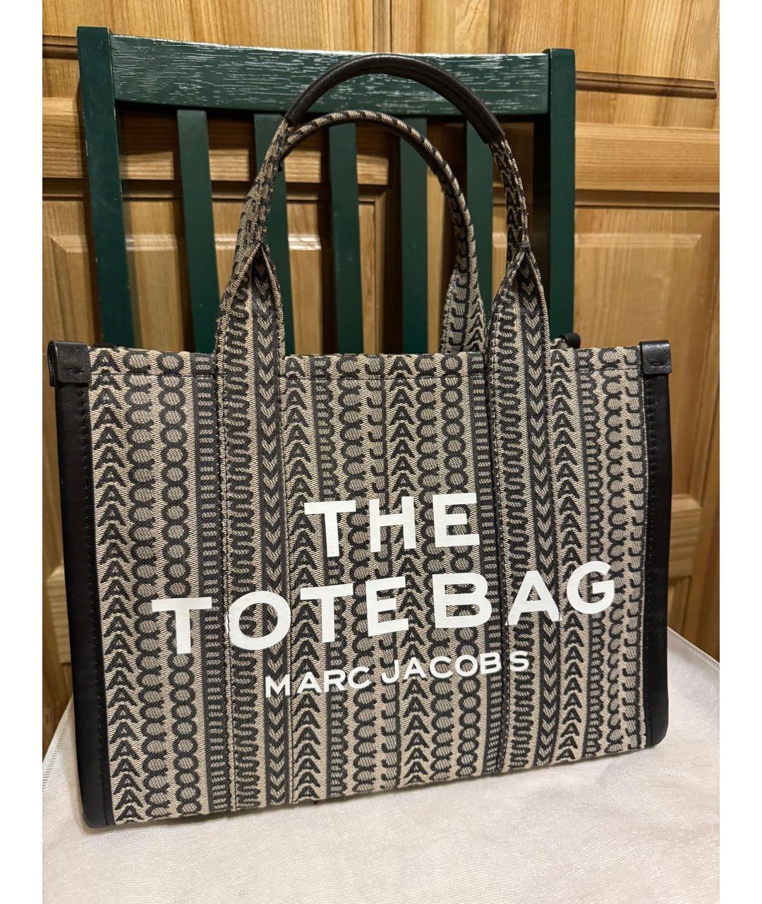 MARC JACOBS Серая сумка тоут, фото 3