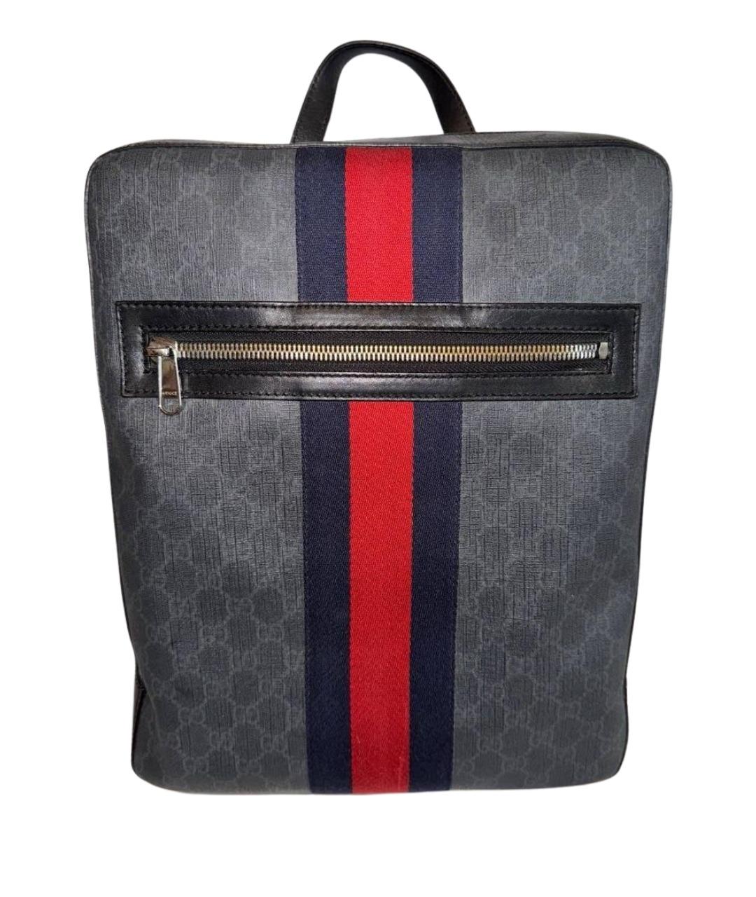 GUCCI Черный рюкзак, фото 1