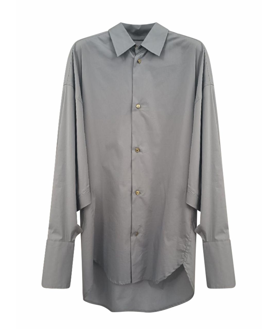 DARKPARK Серая хлопковая рубашка, фото 1