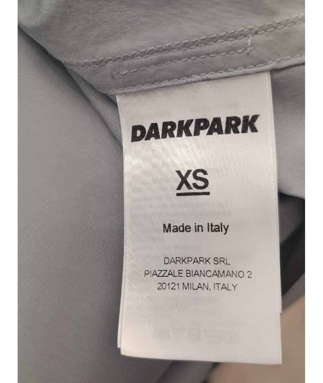 DARKPARK Серая хлопковая рубашка, фото 4