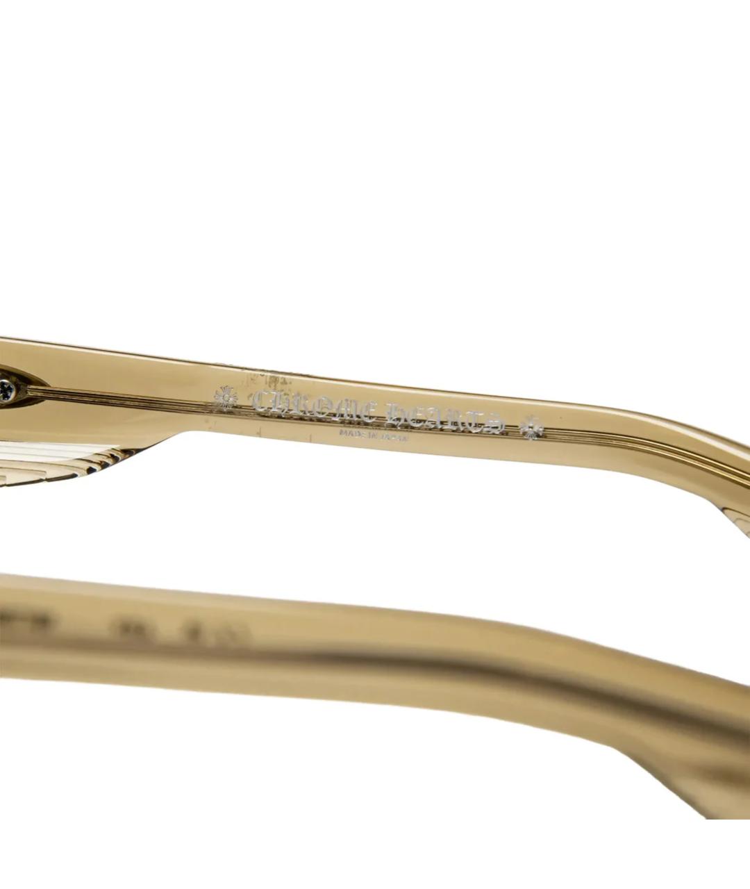 CHROME HEARTS Хаки пластиковые солнцезащитные очки, фото 7