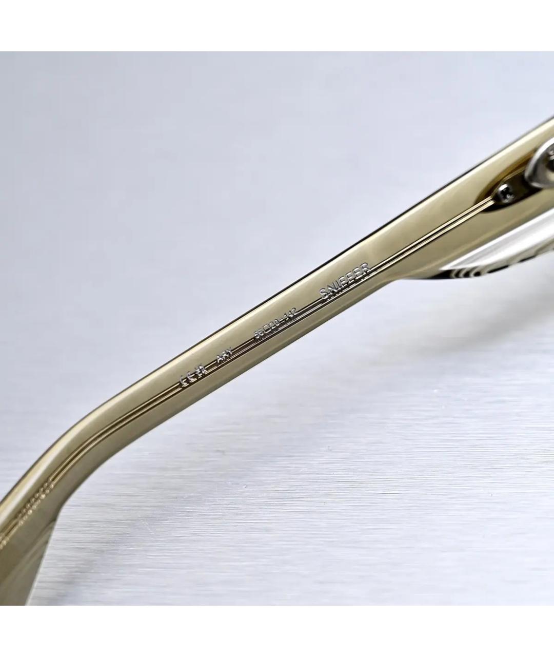 CHROME HEARTS Хаки пластиковые солнцезащитные очки, фото 4