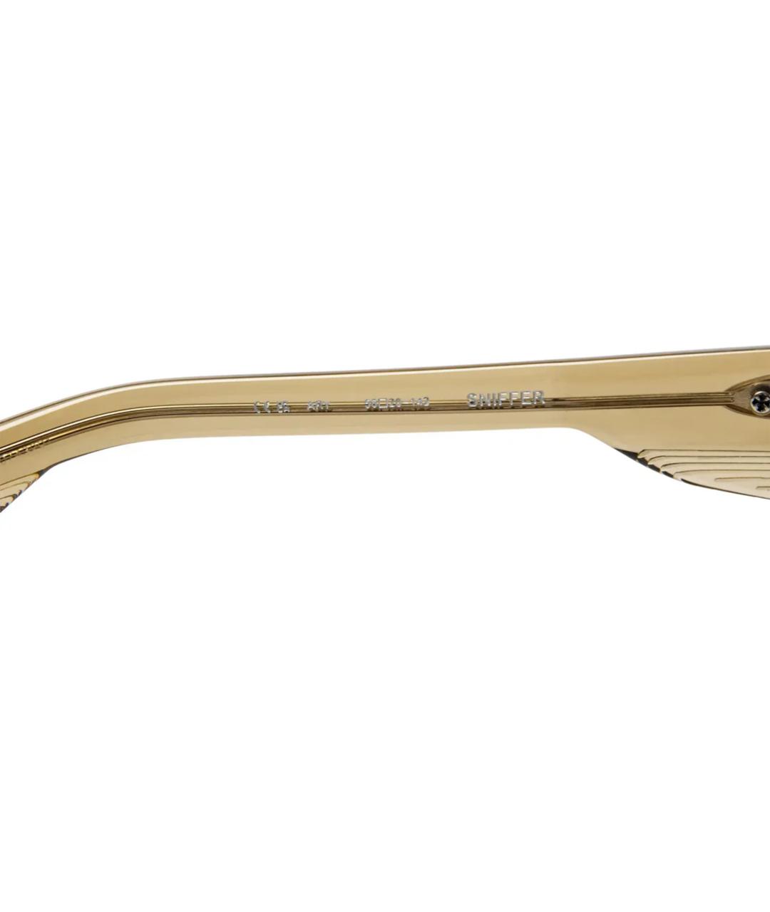 CHROME HEARTS Хаки пластиковые солнцезащитные очки, фото 6