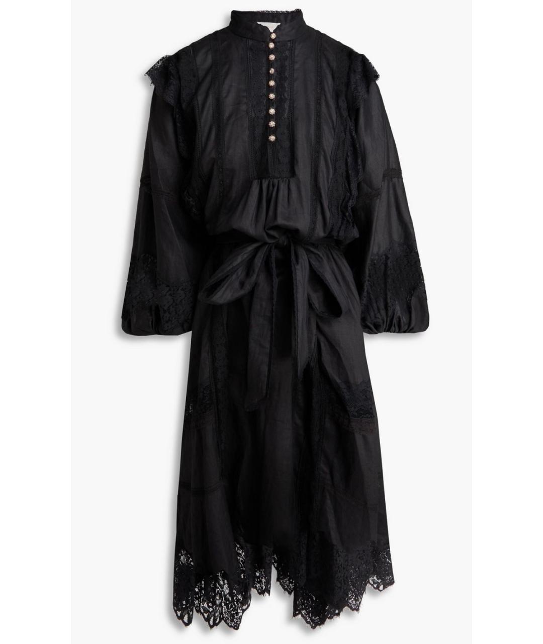 ZIMMERMANN Черное платье, фото 6