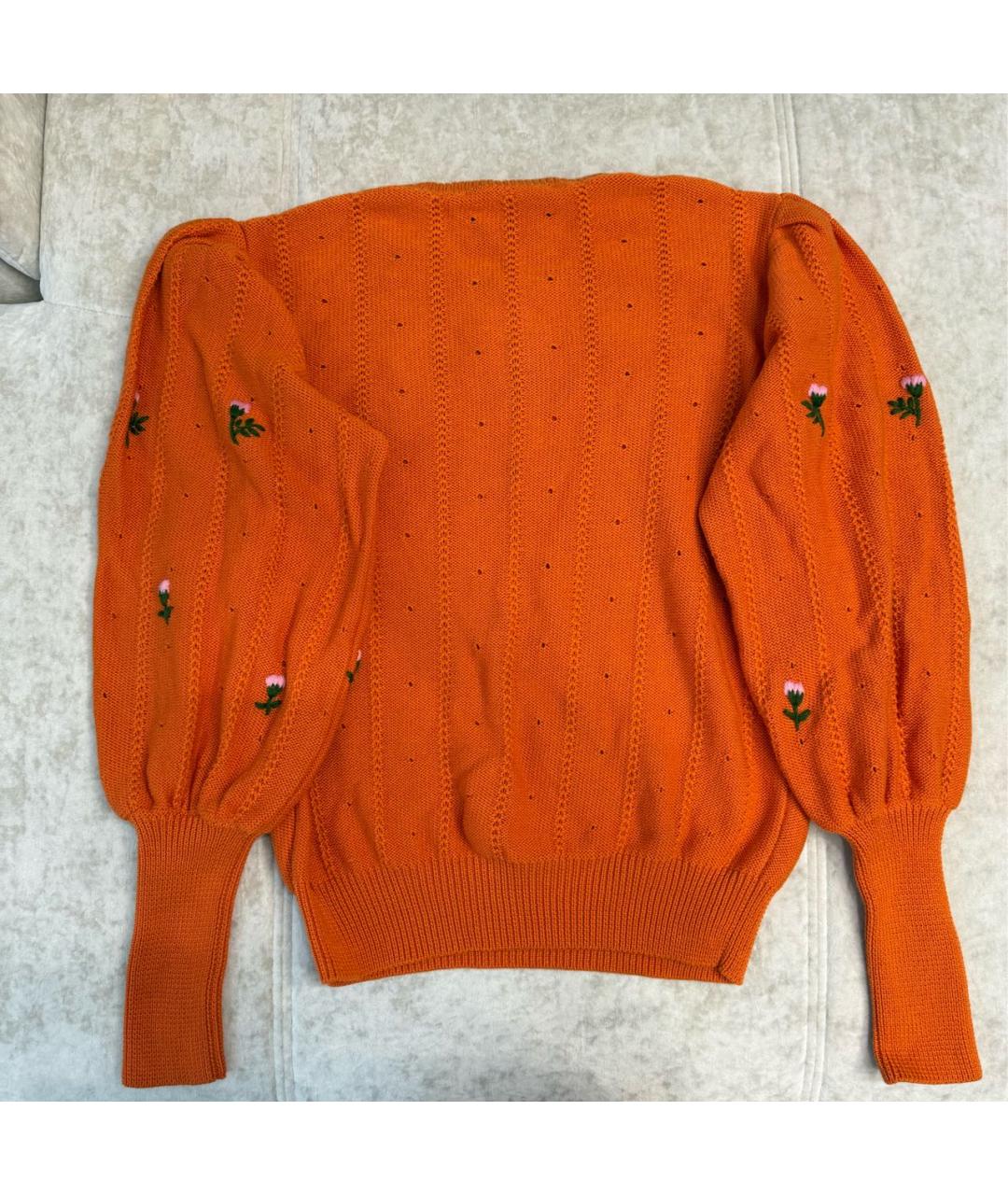 GUCCI Оранжевый джемпер / свитер, фото 3