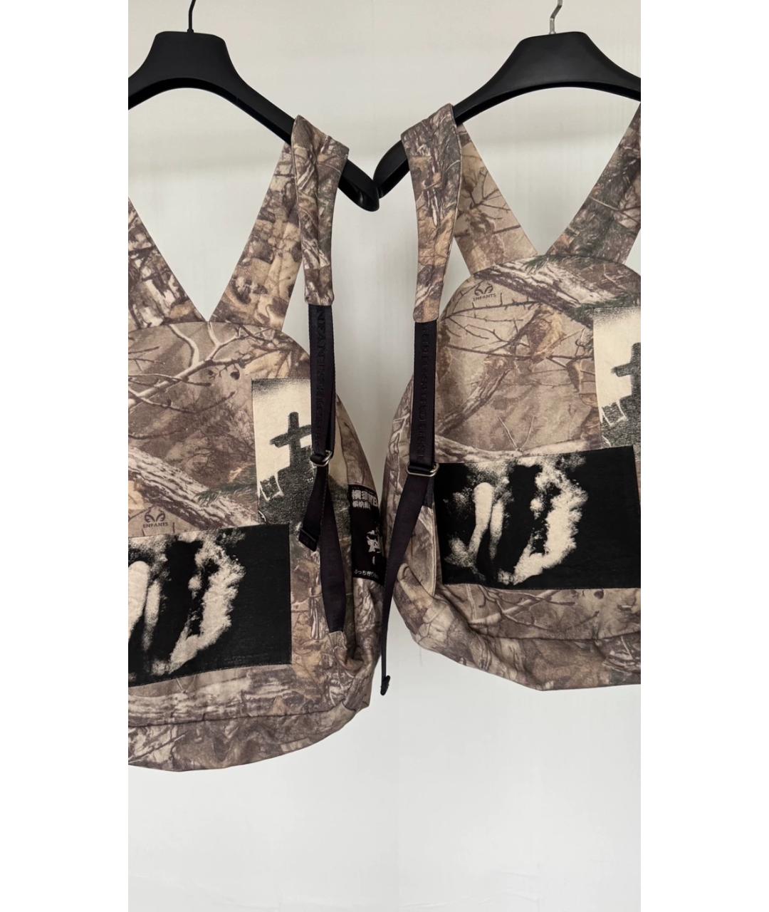 Enfants Riches Déprimés Бежевый тканевый рюкзак, фото 3