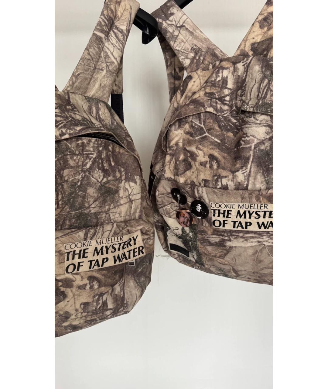 Enfants Riches Déprimés Бежевый тканевый рюкзак, фото 2