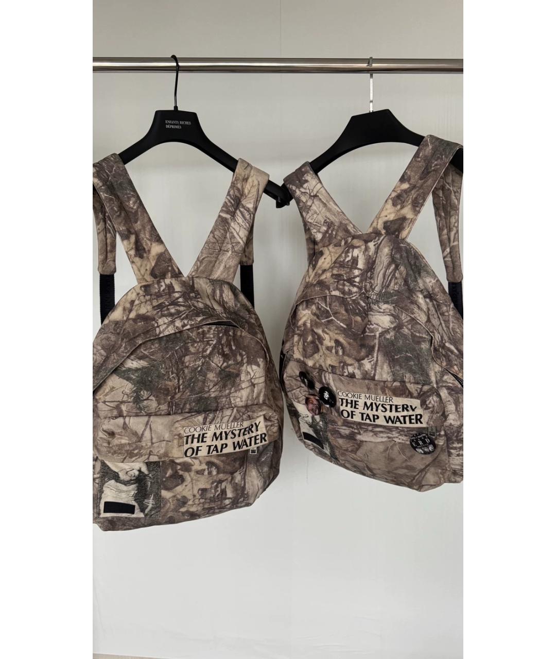 Enfants Riches Déprimés Бежевый тканевый рюкзак, фото 6