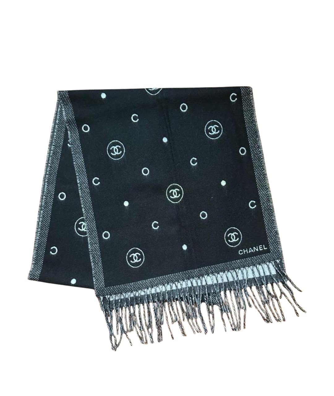 CHANEL Мульти кашемировый шарф, фото 1