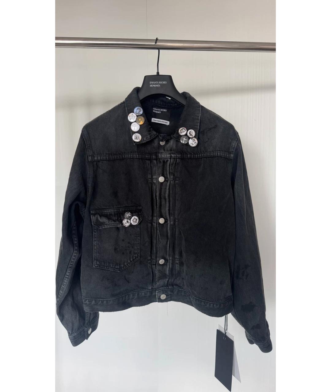 Enfants Riches Déprimés Черная деним куртка, фото 5