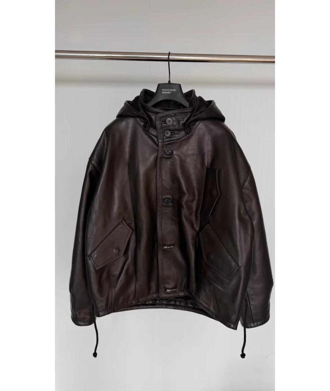 Enfants Riches Déprimés Черная кожаная куртка, фото 9