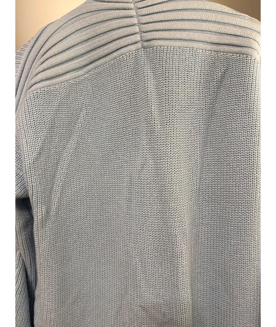 WOLFORD Голубой хлопковый джемпер / свитер, фото 5