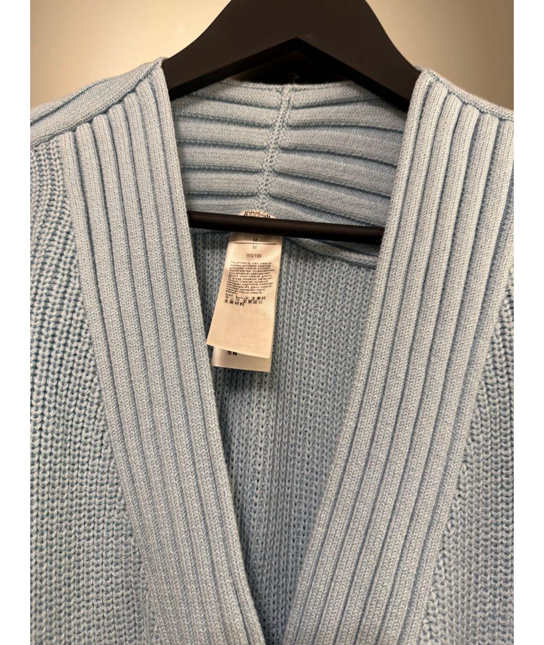 WOLFORD Голубой хлопковый джемпер / свитер, фото 4