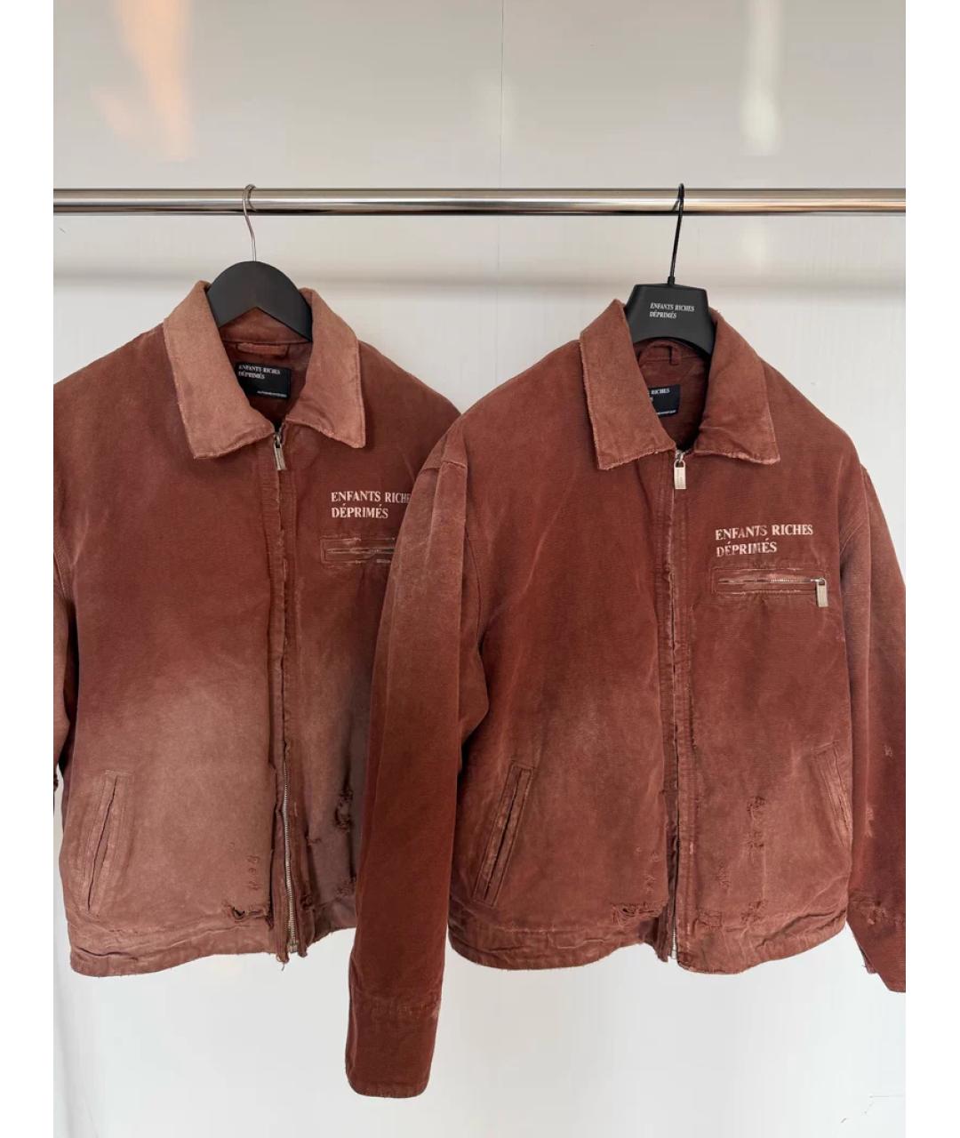 Enfants Riches Déprimés Коричневая куртка, фото 3