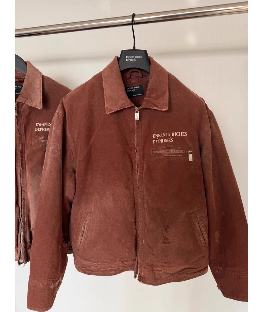 Enfants Riches Déprimés Коричневая куртка, фото 4