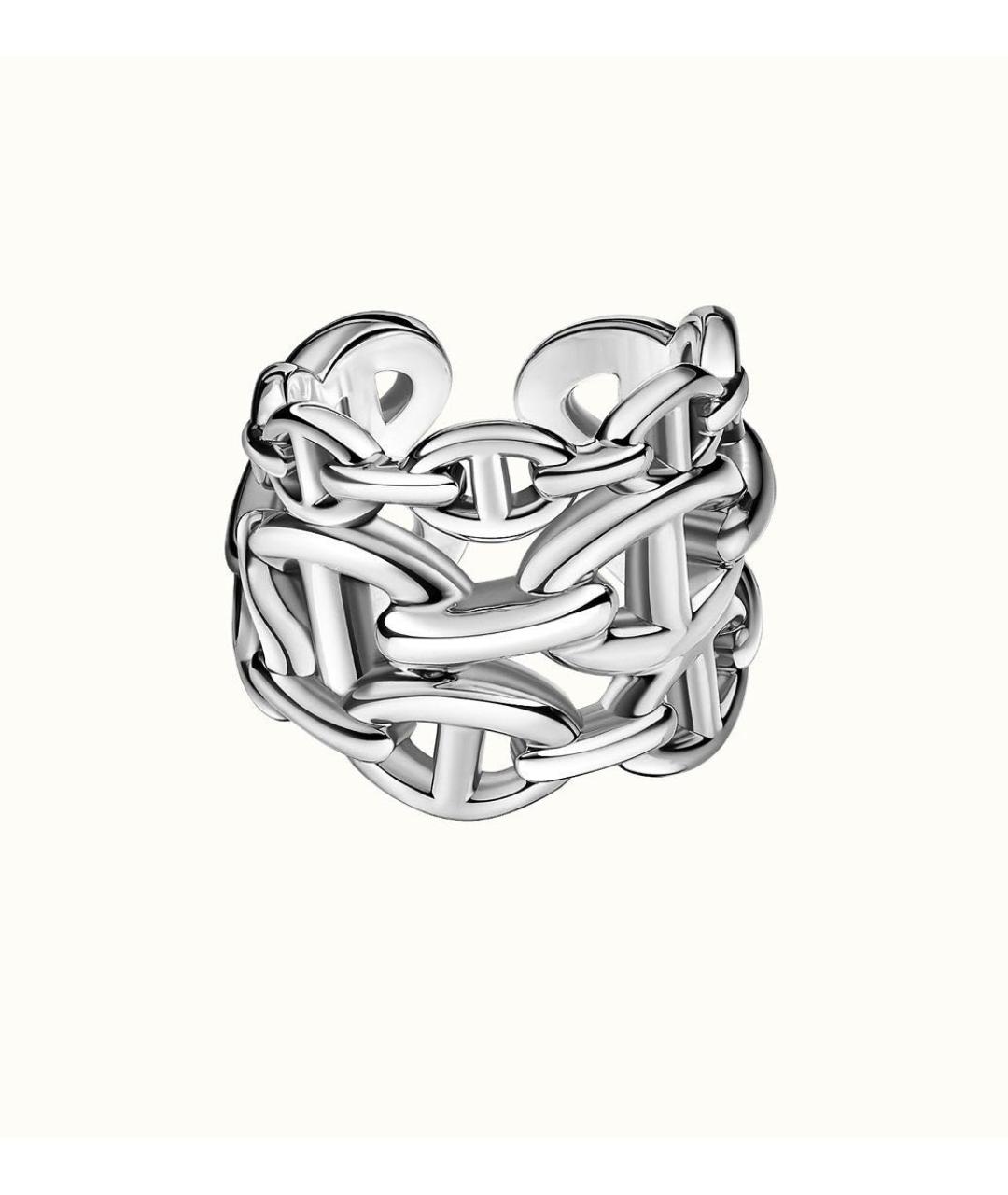 HERMES Серебряное серебряное кольцо, фото 6