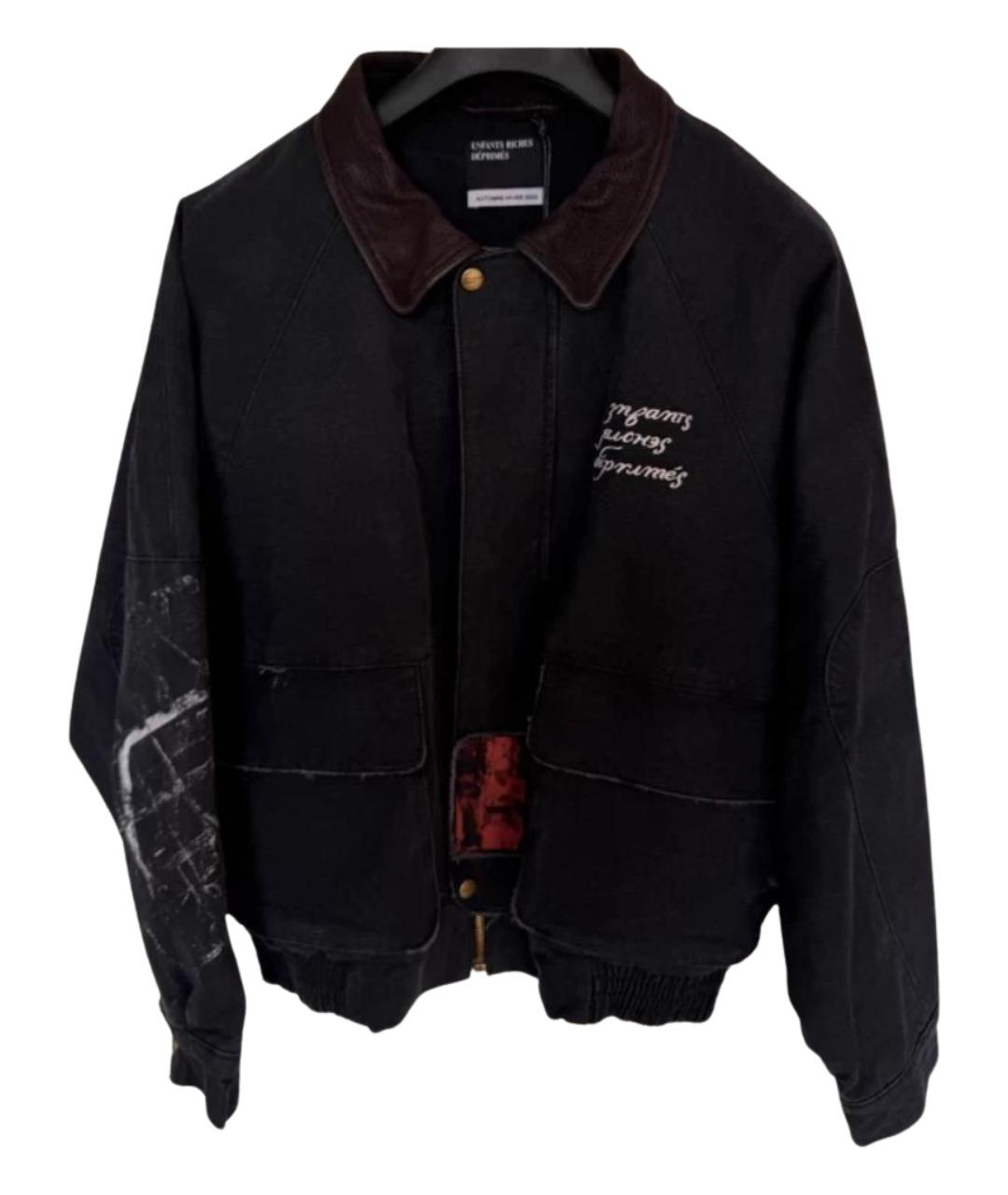 Enfants Riches Déprimés Черная кожаная куртка, фото 1