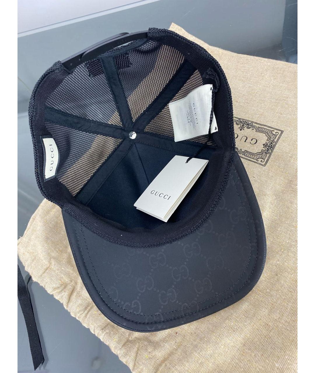 GUCCI Черная кепка/бейсболка, фото 4