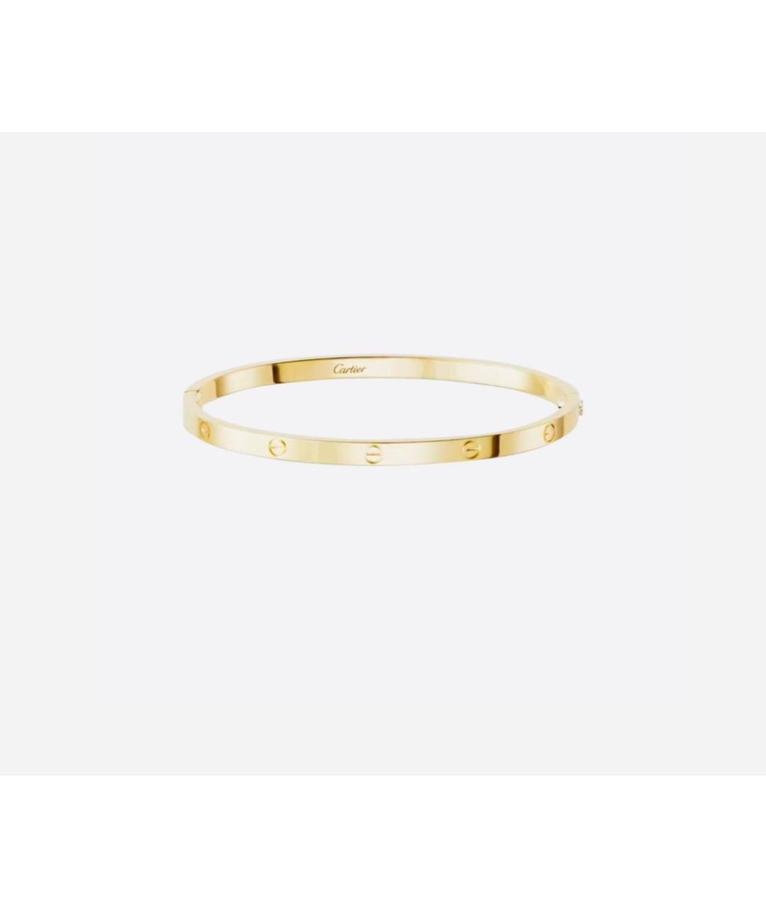 CARTIER Золотой браслет из желтого золота, фото 4