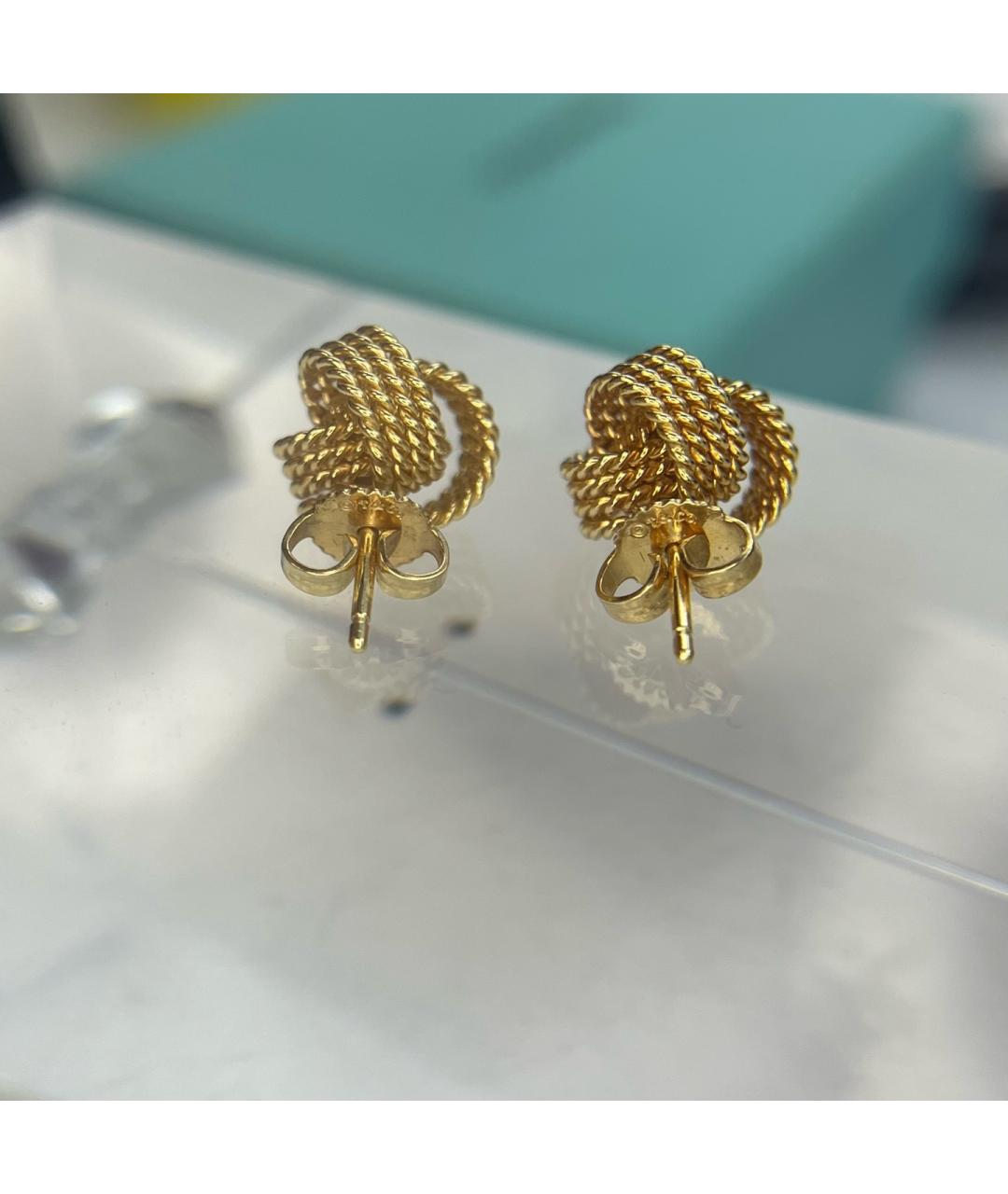 TIFFANY&CO Золотые серьги из розового золота, фото 5