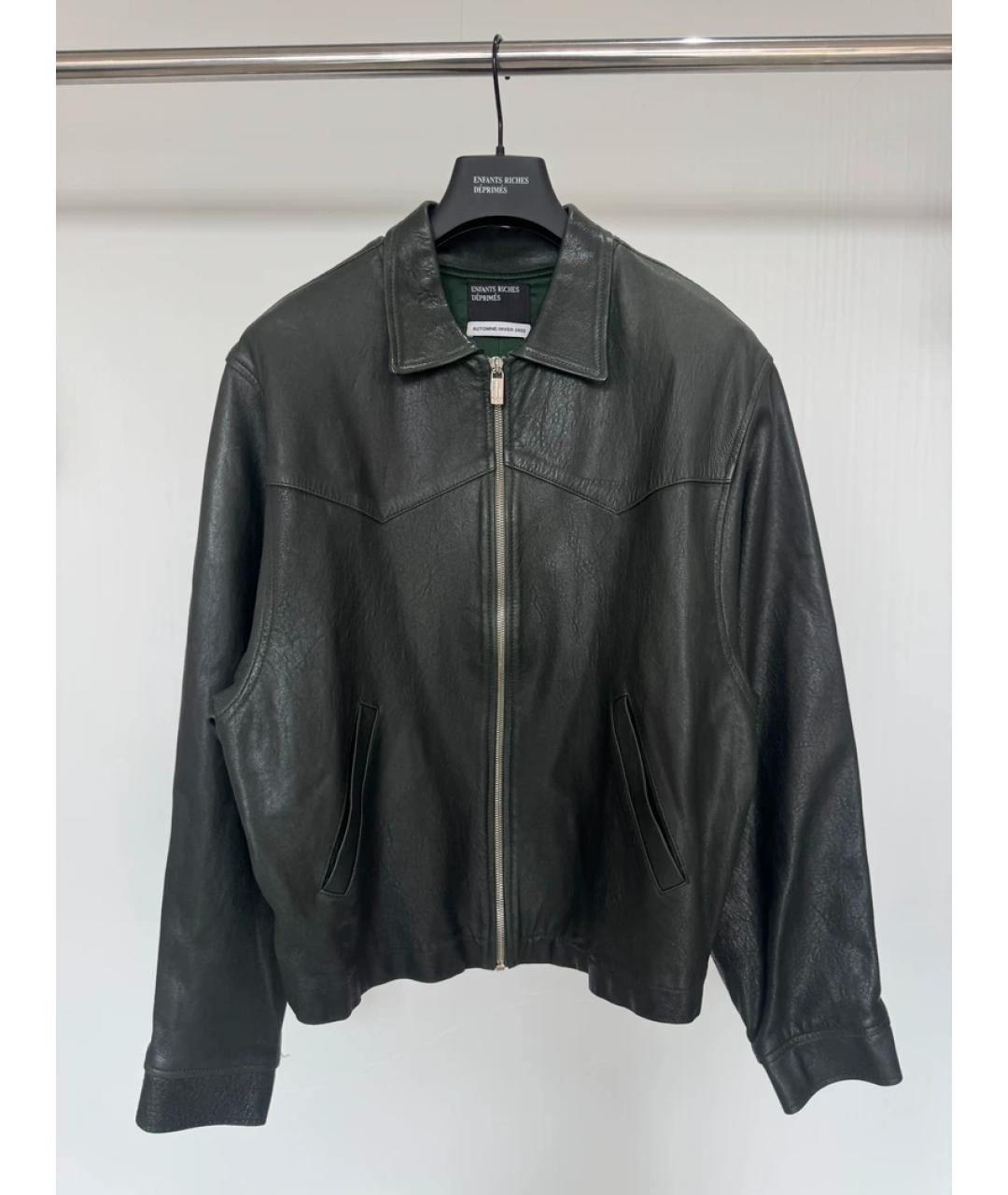 Enfants Riches Déprimés Зеленая кожаная куртка, фото 8