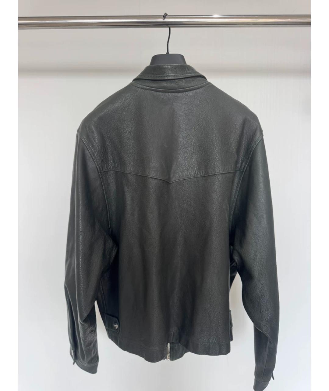 Enfants Riches Déprimés Зеленая кожаная куртка, фото 6