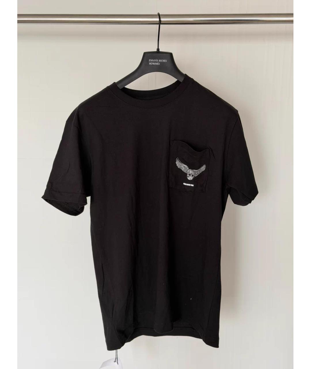 CHROME HEARTS Черная хлопковая футболка, фото 3