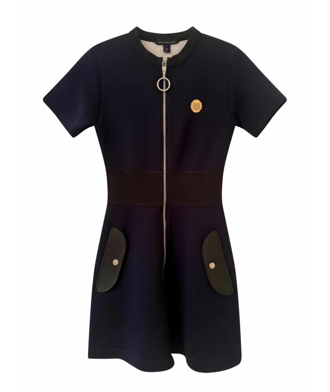 LOUIS VUITTON Темно-синее повседневное платье, фото 1