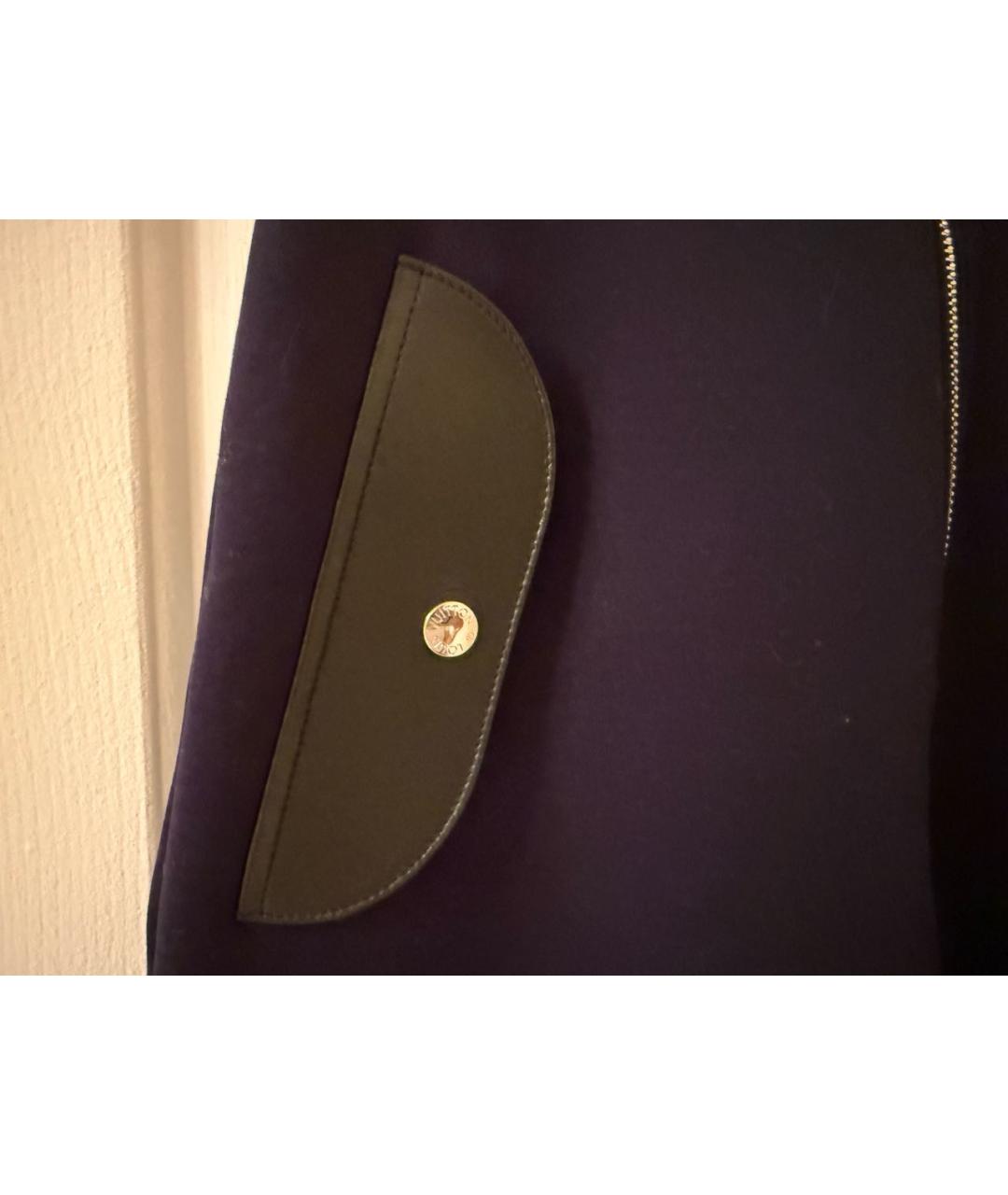 LOUIS VUITTON Темно-синее повседневное платье, фото 4