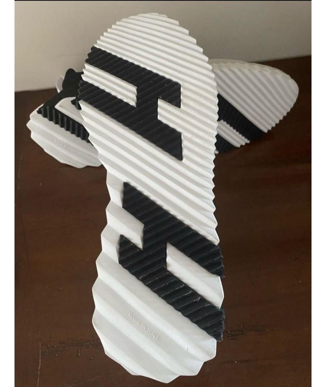 HERMES Черные кожаные низкие кроссовки / кеды, фото 5