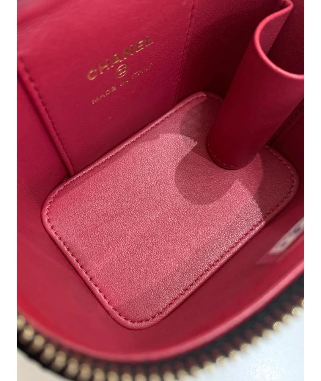 CHANEL Черная кожаная сумка через плечо, фото 4