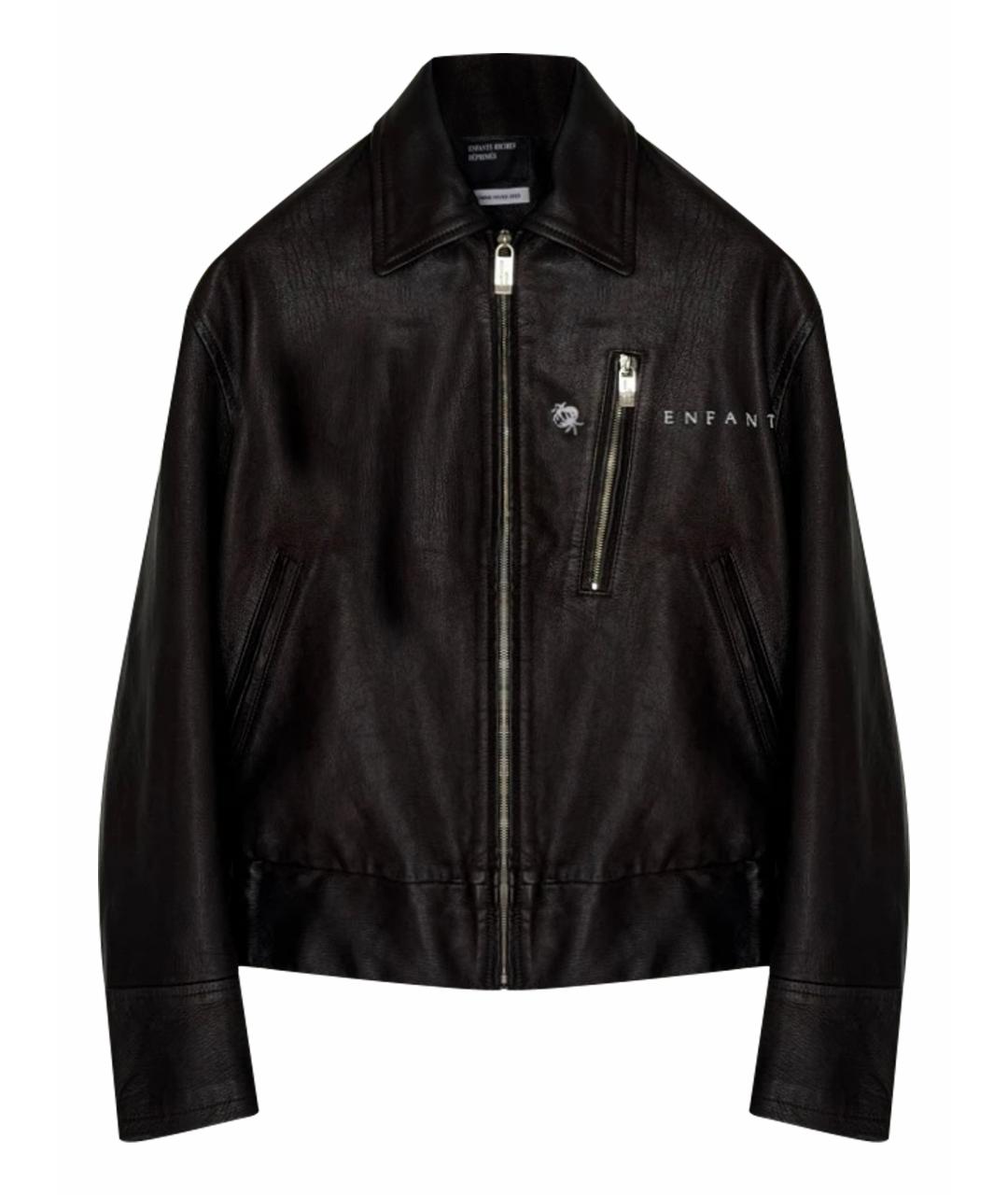 Enfants Riches Déprimés Черная кожаная куртка, фото 1