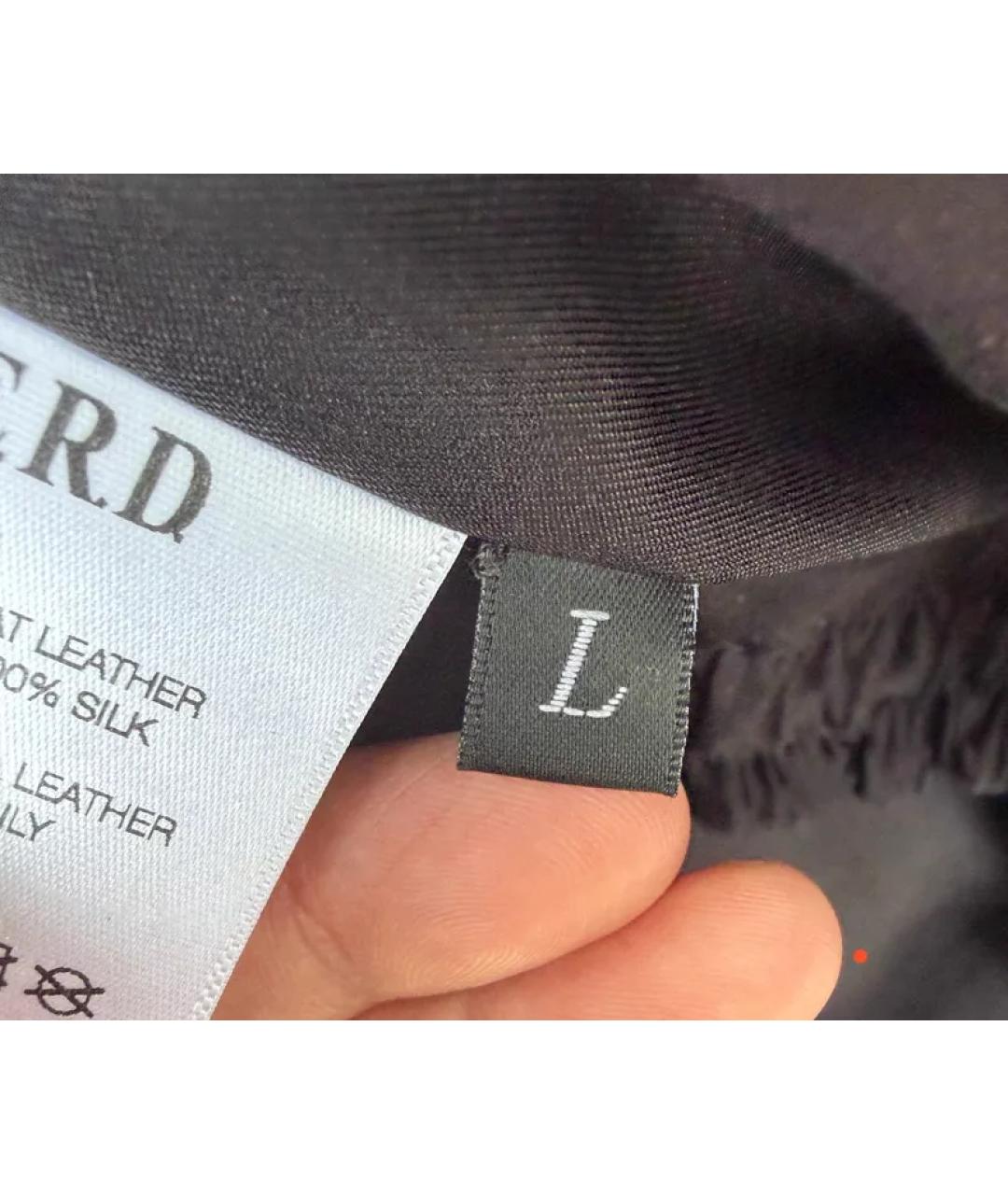 Enfants Riches Déprimés Черная кожаная куртка, фото 6