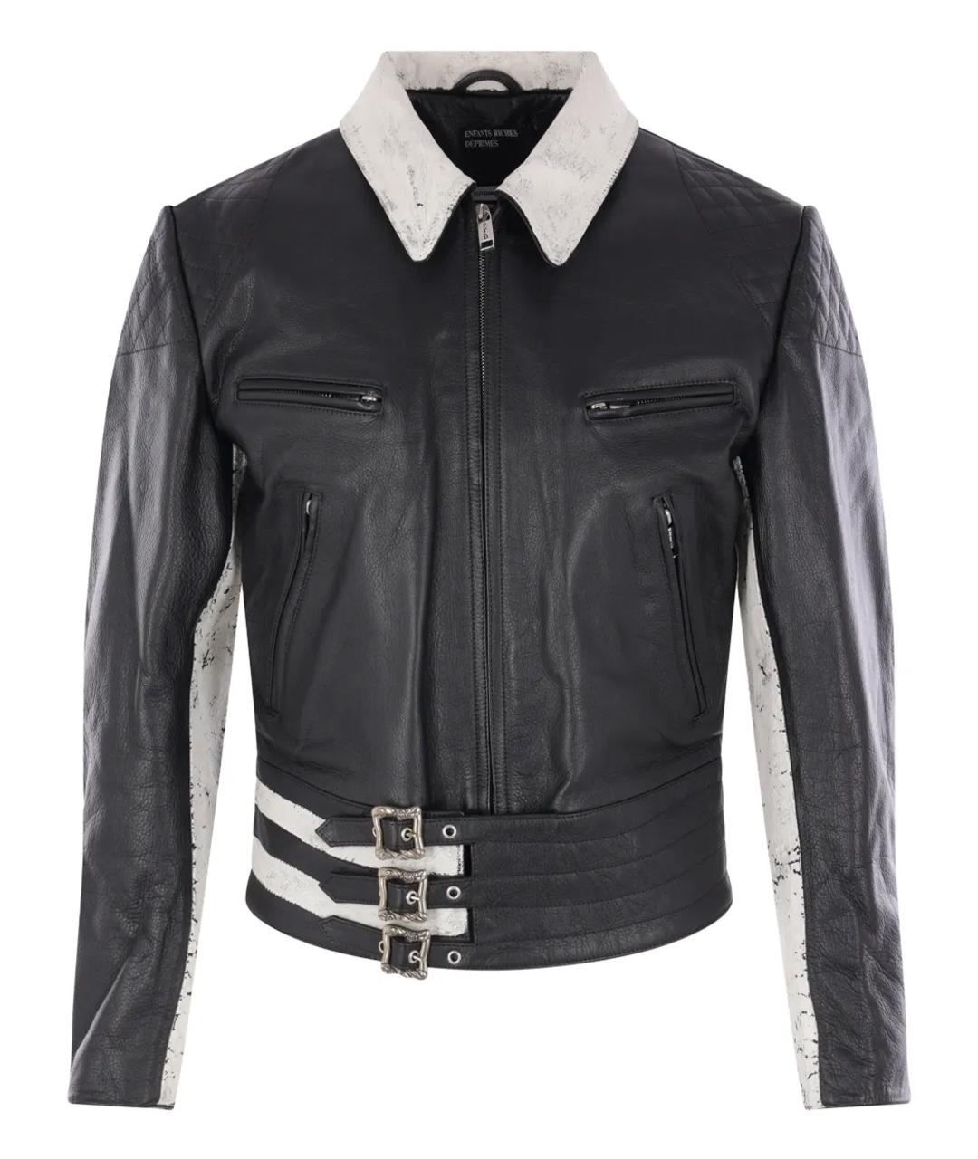 Enfants Riches Déprimés Черная кожаная куртка, фото 1