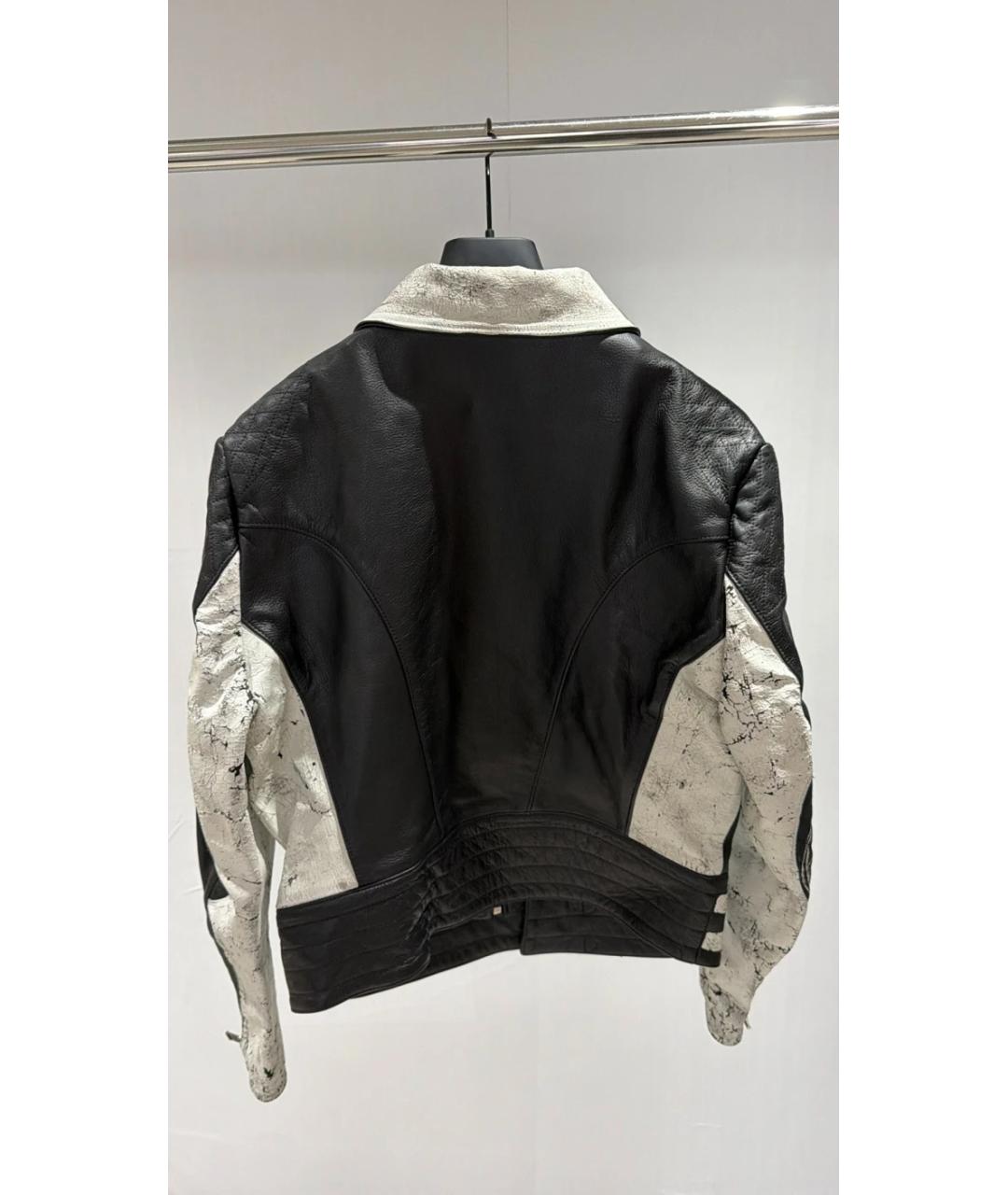 Enfants Riches Déprimés Черная кожаная куртка, фото 2