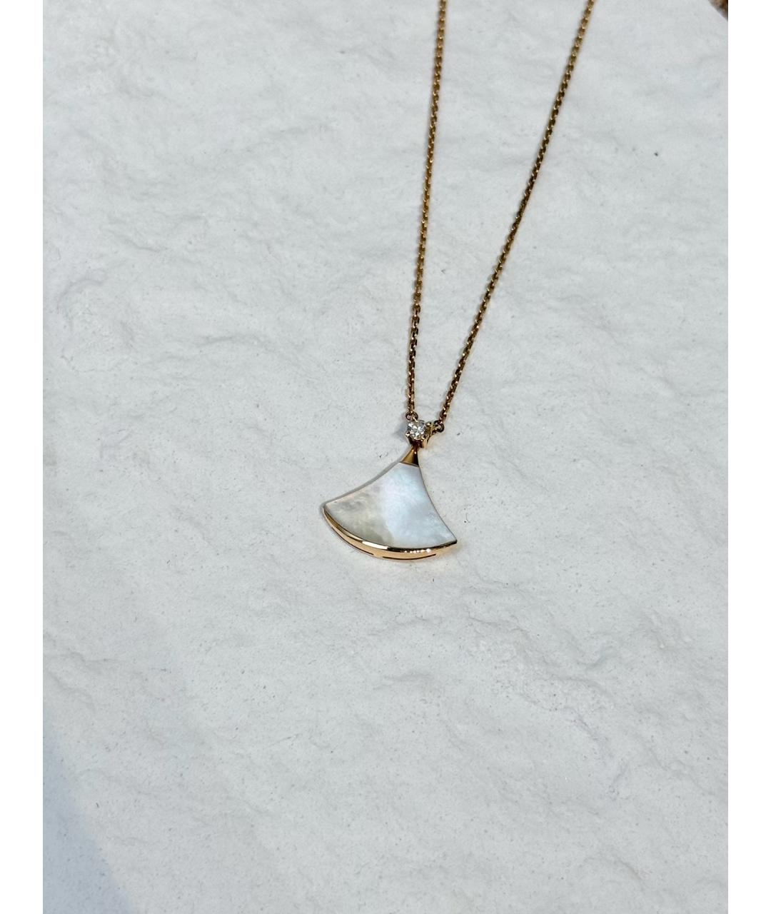 BVLGARI Золотое колье из розового золота, фото 5