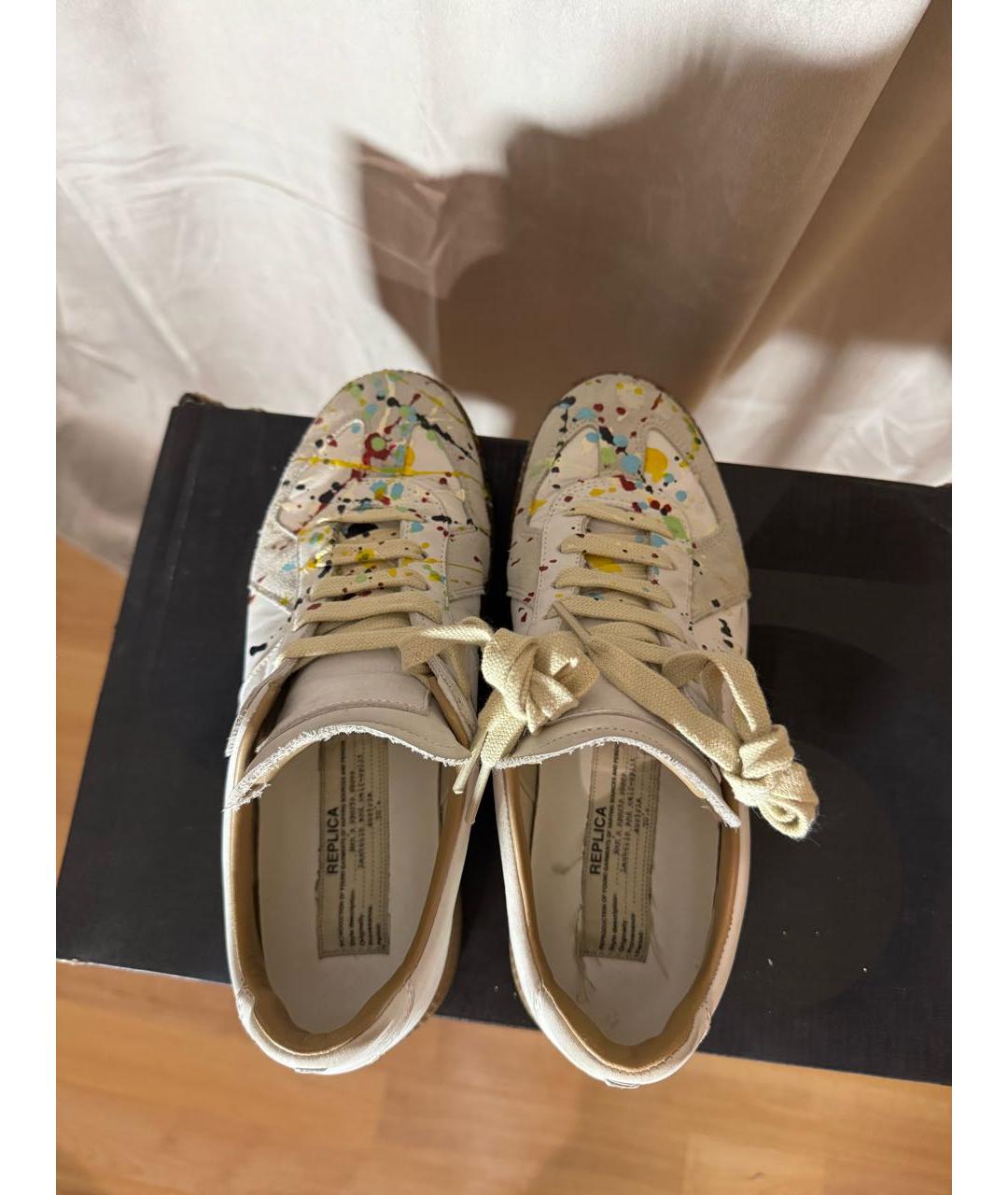 MAISON MARGIELA Мульти кеды, фото 2