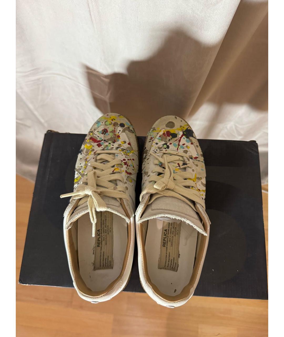 MAISON MARGIELA Мульти кеды, фото 2