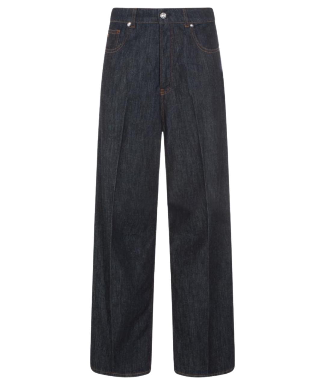 NINE IN THE MORNING Синие прямые джинсы, фото 1